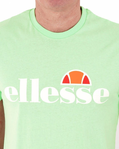 Ellesse – T-Shirt mit Logo in Grün