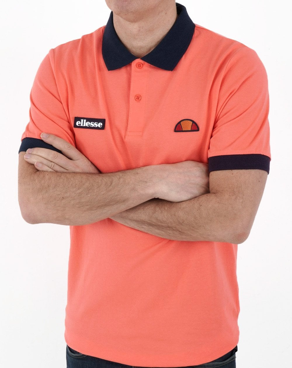 Ellesse Lessepsia Poloshirt Koralle/Marine