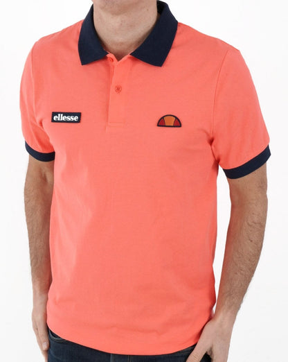 Ellesse Lessepsia Poloshirt Koralle/Marine