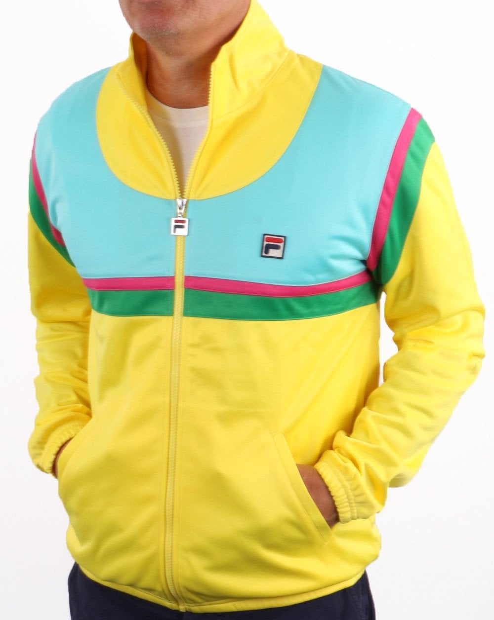 Fila Vintage Business GOLF Trainingsjacke Gelb