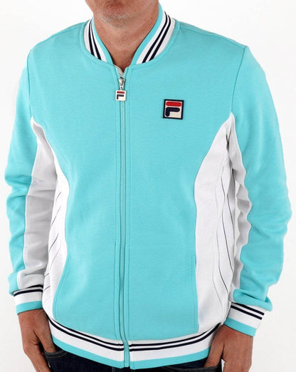 Fila Vintage Settanta Track Top Pro Badge Blau/Weiß
