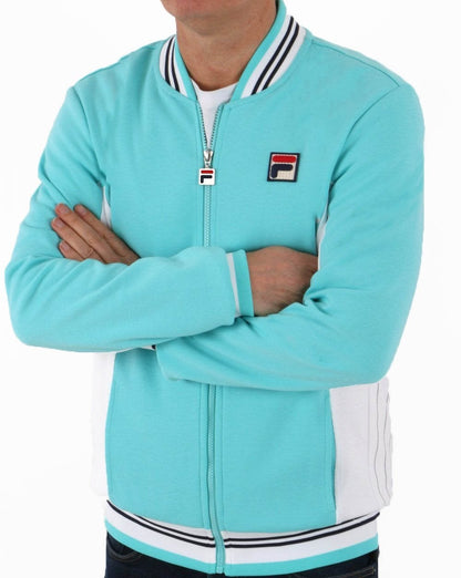 Fila Vintage Settanta Track Top Pro Badge Blau/Weiß