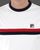 Fila Vintage Old Skool T Shirt White - Navy/red