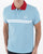 Sergio Tacchini Supermac Polo Shirt Sky Blue/White/Red