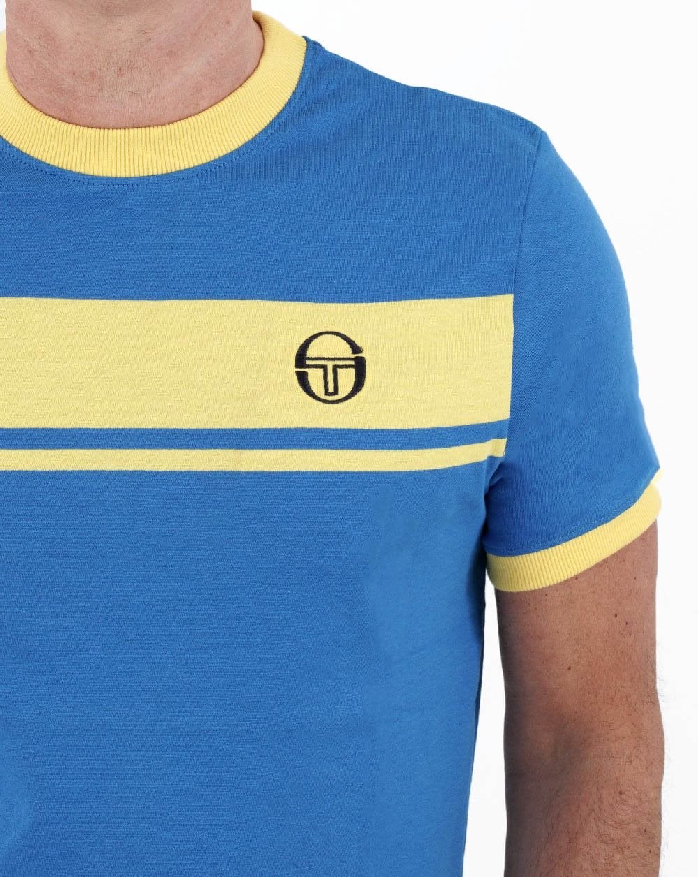 Sergio Tacchini Masters T-Shirt Blau/Gelb
