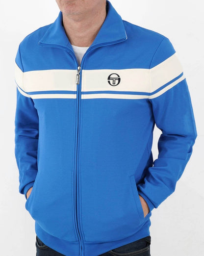 Sergio Tacchini Capomasters Trainingsjacke Royalblau/Off-White