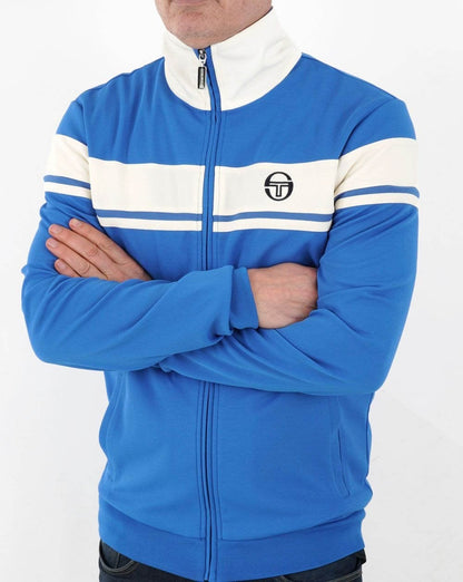 Sergio Tacchini Capomasters Trainingsjacke Royalblau/Off-White