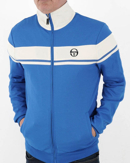 Sergio Tacchini Capomasters Trainingsjacke Royalblau/Off-White