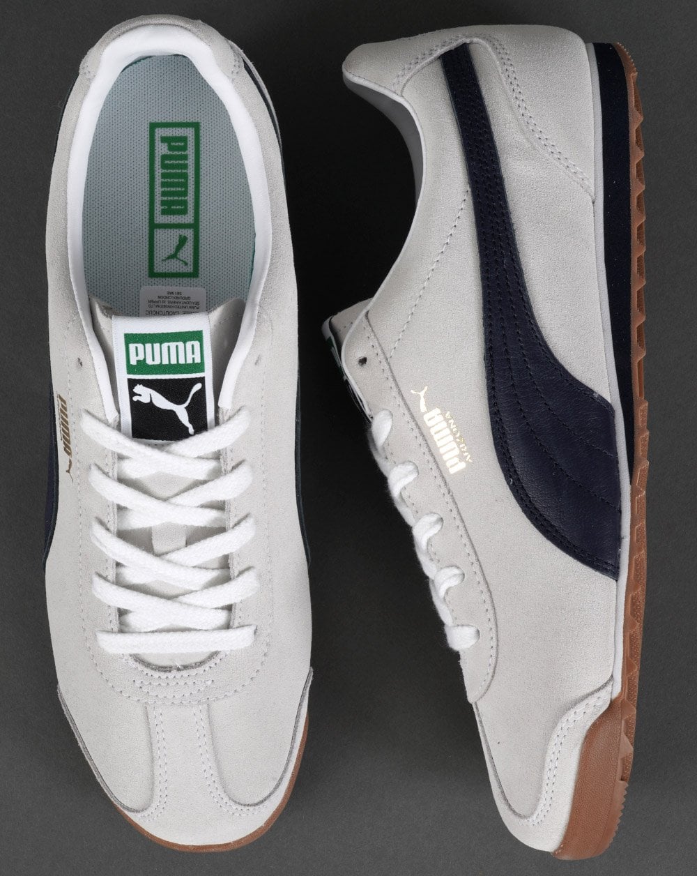 Puma Arizona Classic Trainer Kreideweiß/Marineblau