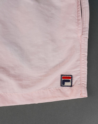 Fila Vintage Badeshorts Rosa/Marineblau