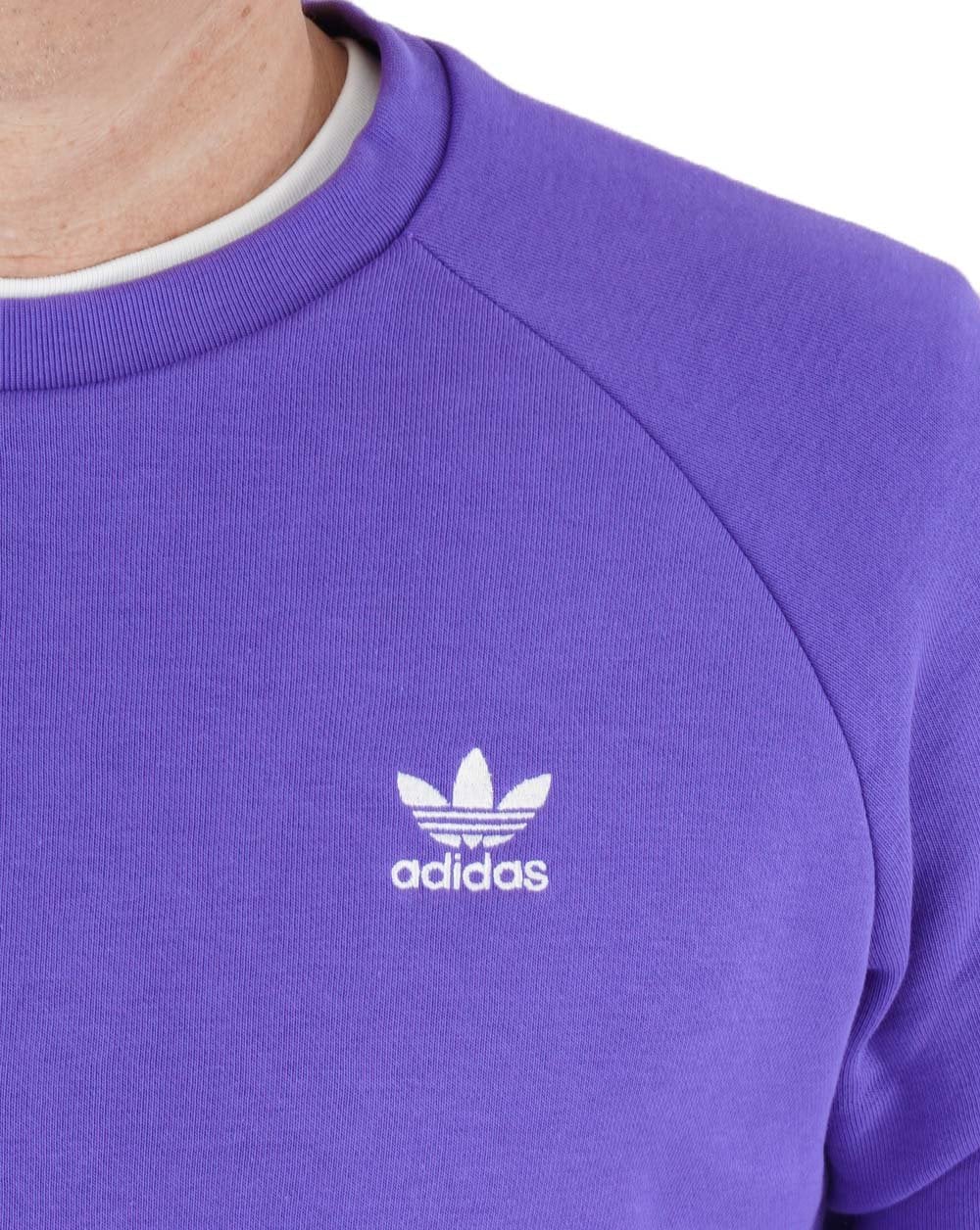 Adidas Originals Essential Crew Sweatshirt Lila