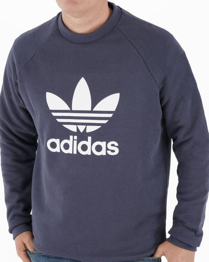 Adidas Originals Trefoil Crew Sweatshirt Shadow Navy