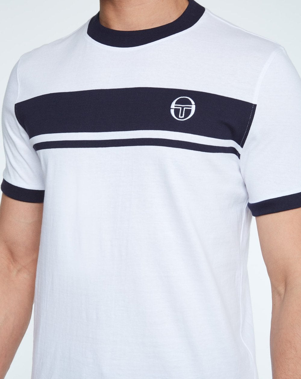 Sergio Tacchini Masters T-Shirt Weiß Marine