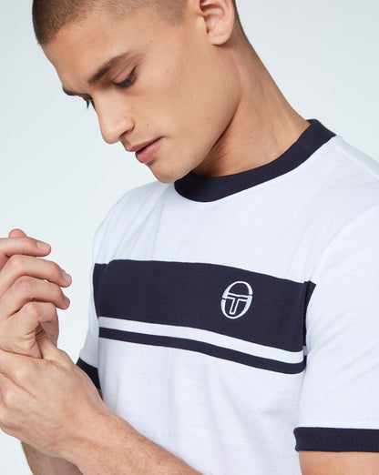 Sergio Tacchini Masters T-Shirt Weiß Marine
