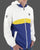 Patrick Classic Cagoule White Yellow Royal