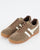 Gola Harrier Suede Trainer Tobacco/Off White
