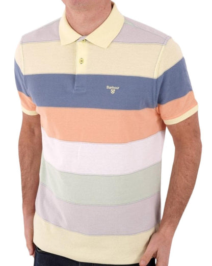 Barbour Stanton Poloshirt Zitronenschale