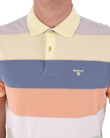 Barbour Stanton Poloshirt Zitronenschale