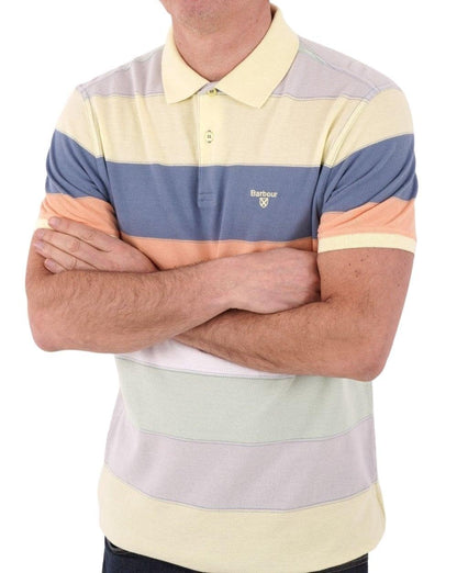 Barbour Stanton Poloshirt Zitronenschale