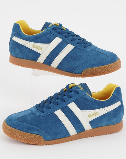 Gola Harrier Wildleder-Sneaker Marineblau/Off-White