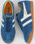 Gola Harrier Suede Trainer Marine Blue/Off White