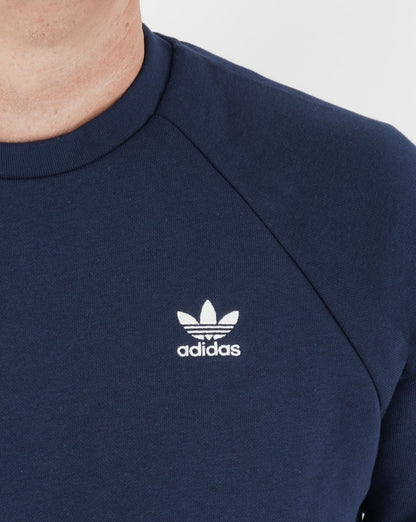 Adidas Originals Essential Crew Sweatshirt Marineblau