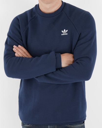 Adidas Originals Essential Crew Sweatshirt Marineblau