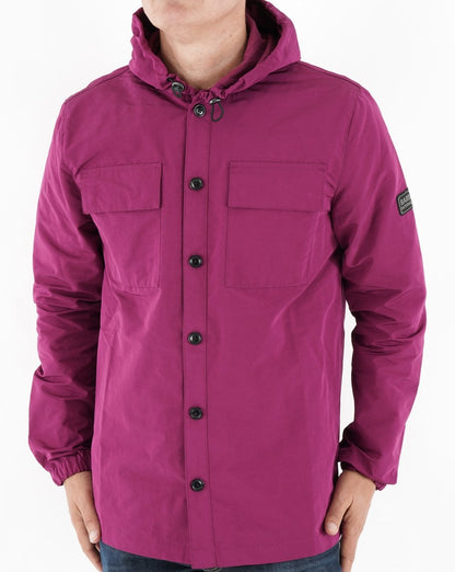 Barbour International Amplifier Überhemd Magenta