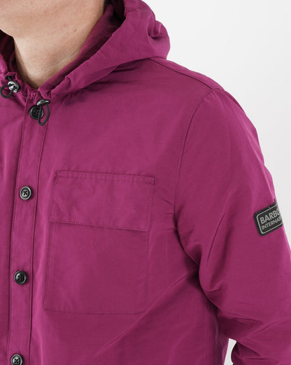 Barbour International Amplifier Überhemd Magenta