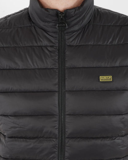 Barbour International Reed Weste Schwarz