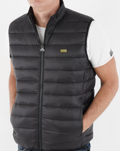 Barbour International Reed Weste Schwarz