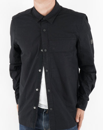 Barbour International Battery Überhemd Schwarz