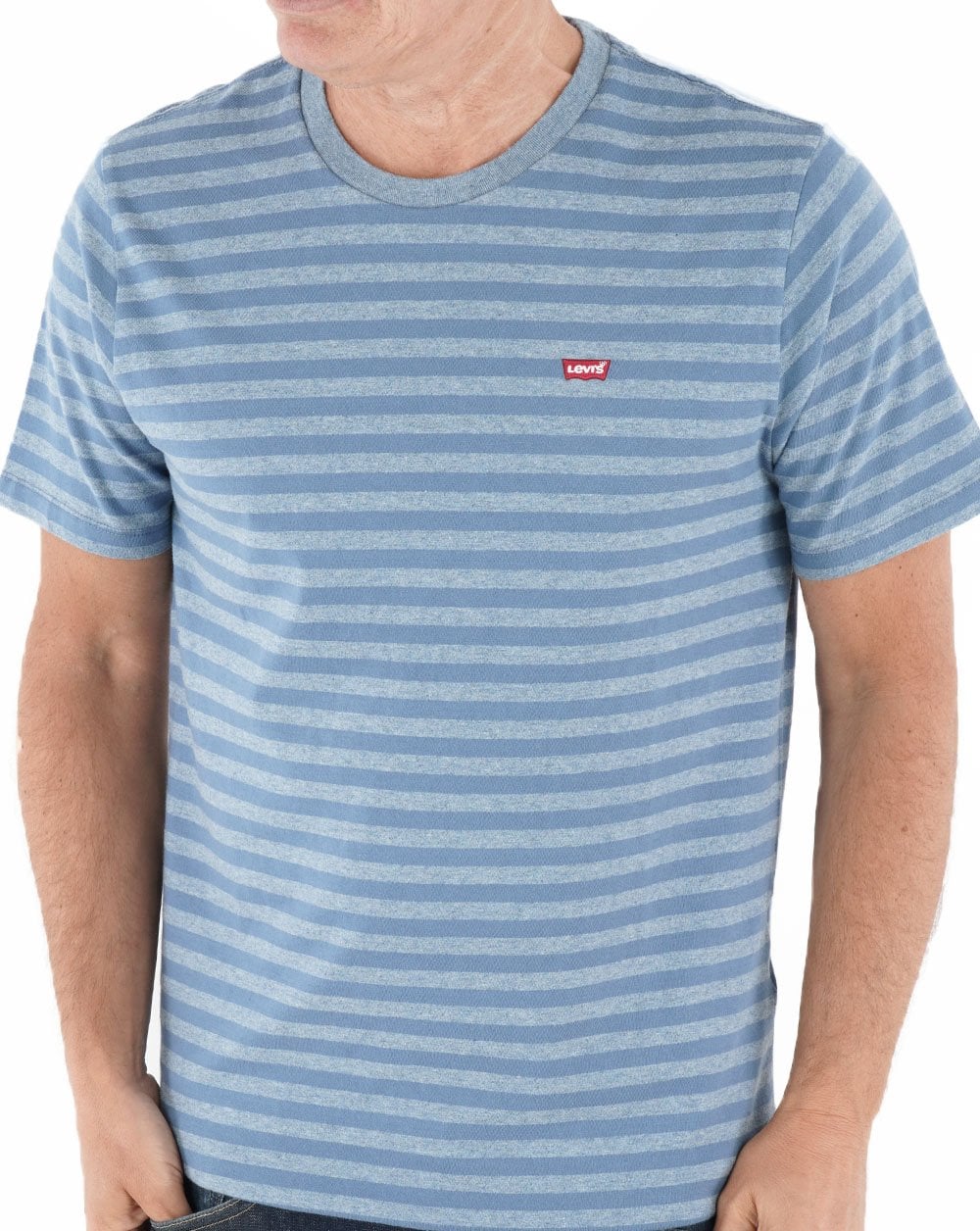 Levi's Stripe T-shirt Sunset Blue