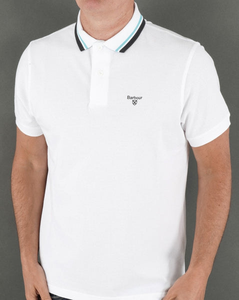 Barbour Otterburn Polo Shirt White