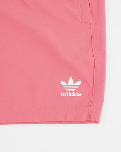 Adidas Originals – Essential – Badeshorts in Semi Turbo Pink