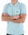 Pretty Green Barton Polo Sky