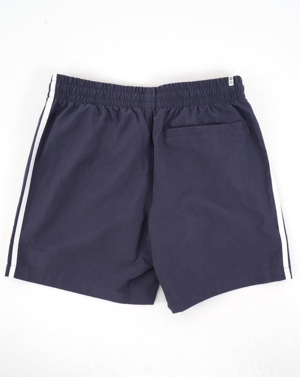 Adidas Originals – 3-Streifen-Badeshorts in Marineblau