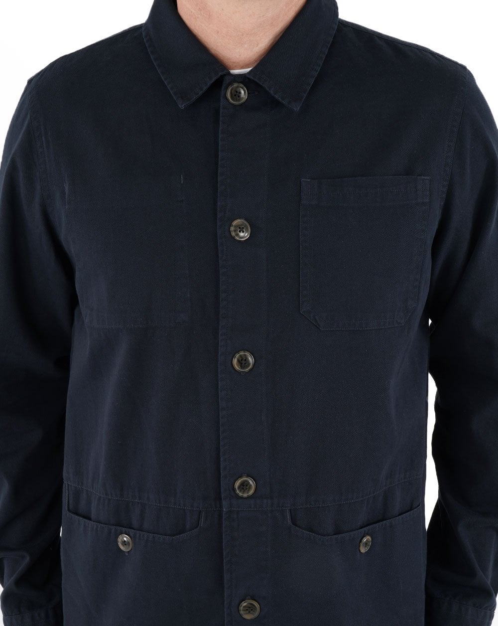 Barbour Dene Überhemd Marineblau