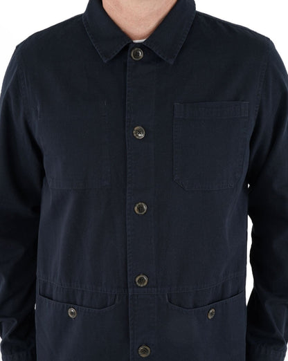 Barbour Dene Überhemd Marineblau