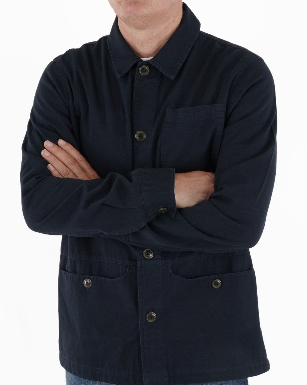 Barbour Dene Overshirt Navy