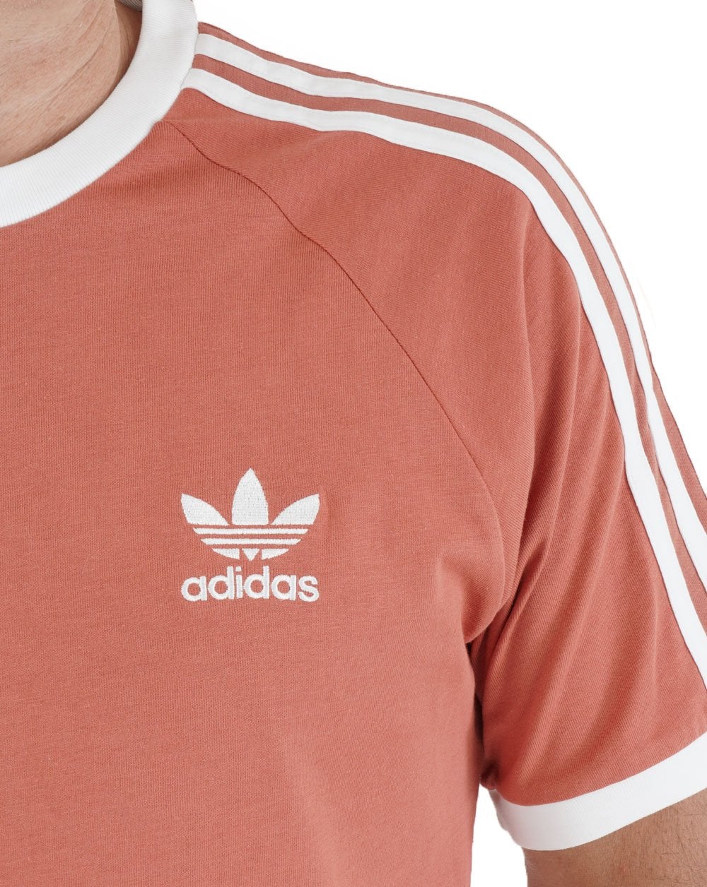 Adidas Originals 3 Stripes T Shirt Clay