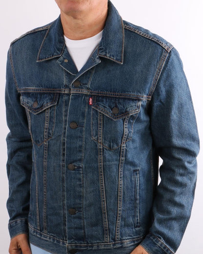 Levi's Denim Trucker Jacke Blau