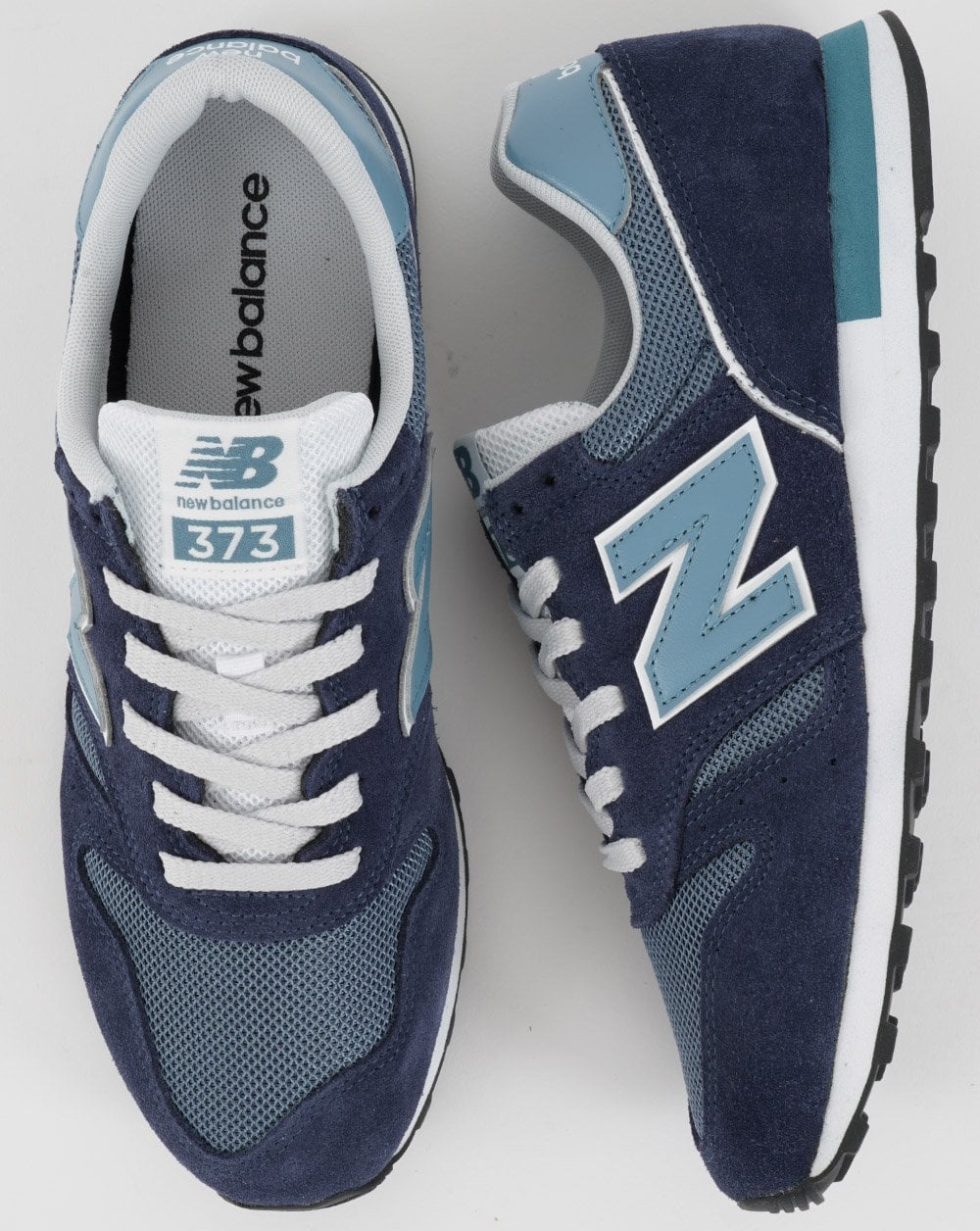 New Balance 373 Trainer Marineblau/Himmelblau