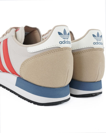 Adidas USA 84 Sneakers Klarbraun/Leuchtend Rot