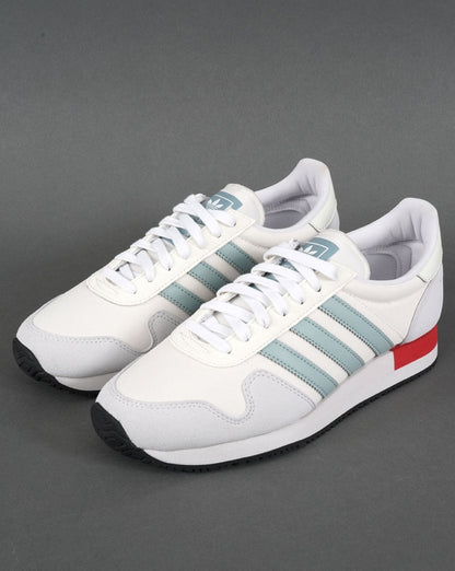 Adidas USA 84 Sneaker Kreideweiß/Graublau/Rot