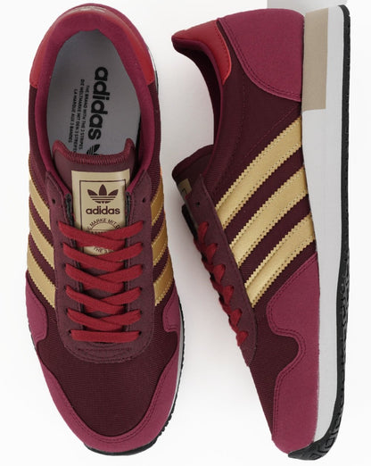 Adidas USA 84 Sneaker Burgunderrot/Gold