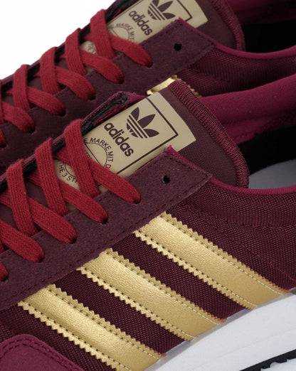 Adidas USA 84 Sneaker Burgunderrot/Gold
