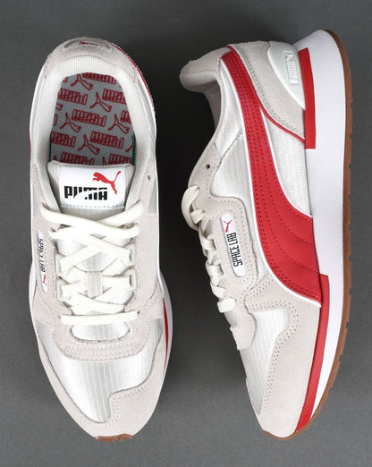 Puma Space Lab Trainer Vaporous Grau/High Risk Rot