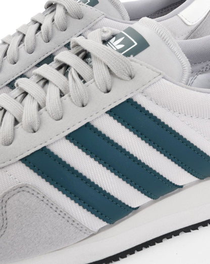 Adidas USA 84 Turnschuhe Kristallweiß/Grau/Blaugrün