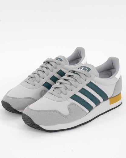 Adidas USA 84 Turnschuhe Kristallweiß/Grau/Blaugrün